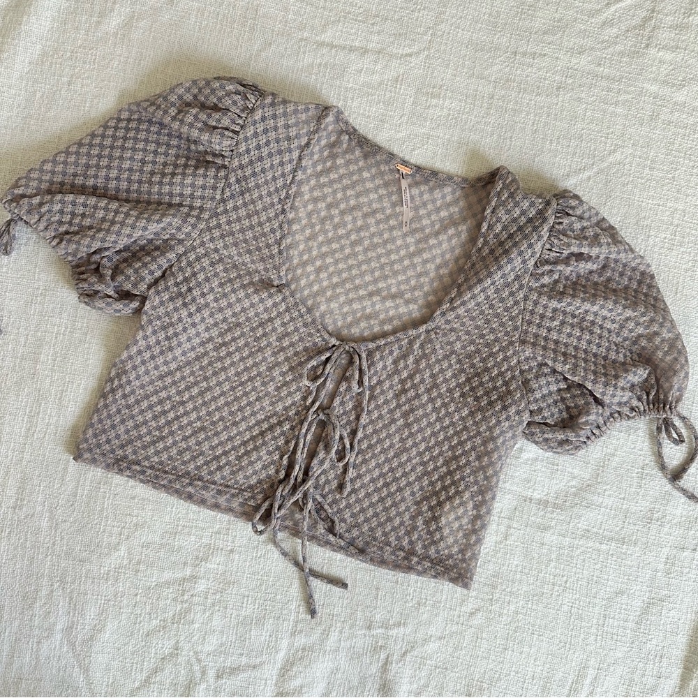 Free People Sweet Sun Top Twinkling Pero Size Medium